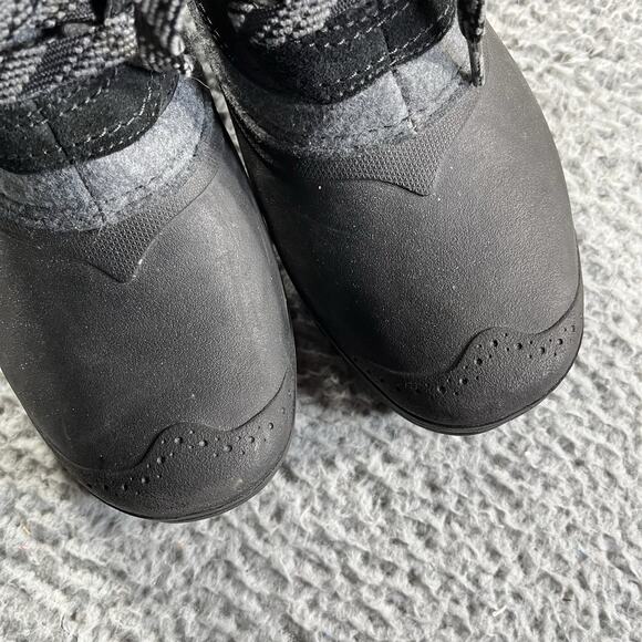 The North Face Boots Shellista III Shorty Womens 8 Black Gray Hiking Insulated - Picture 3 of 10